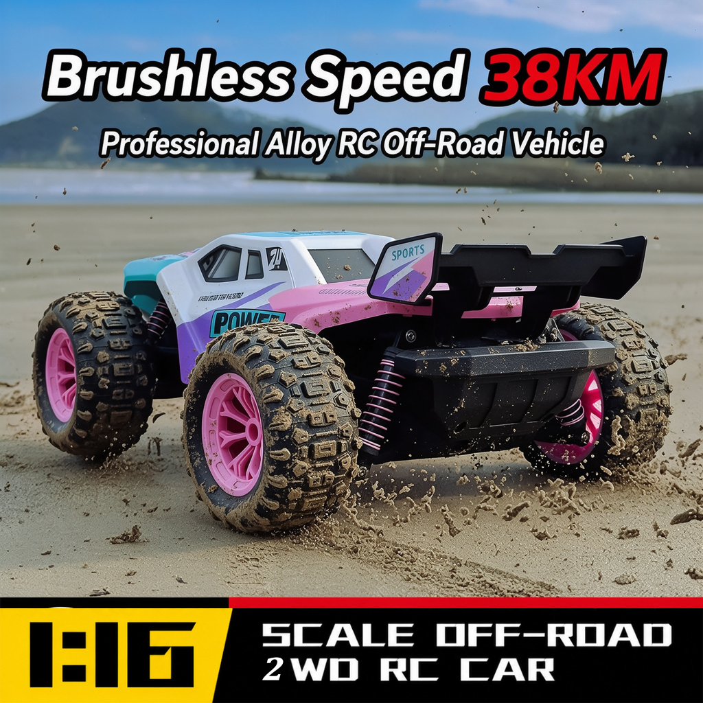Rc Hobby Grade Truck - New 1/16 Remote Control Monster Truck