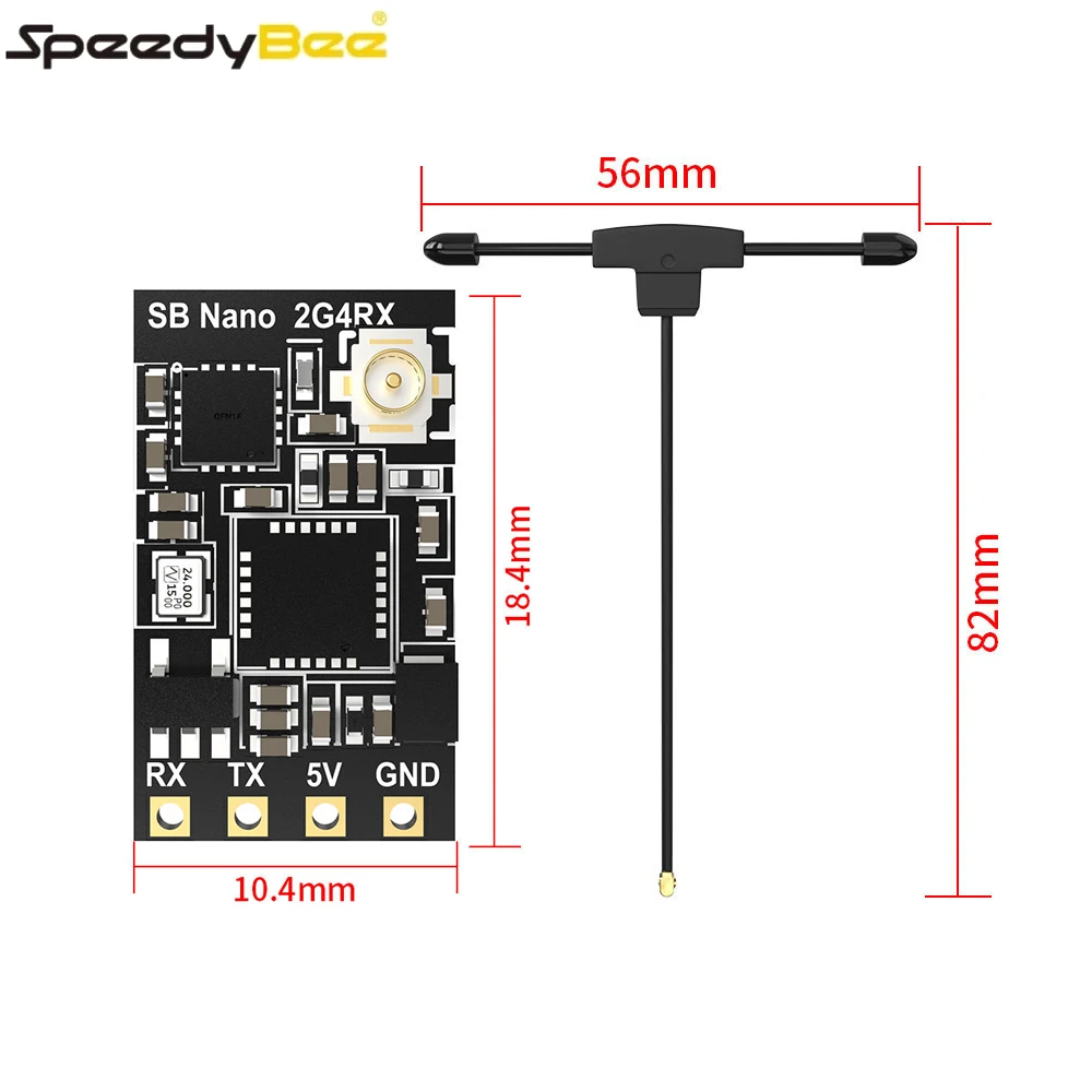 SpeedyBee Nano ELRS 2.4GHz RX  - Rc Plane Hobby Zone review and price