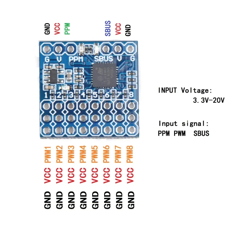 JHEMCU SPP-SBUS 8CH SPP Conver - Receiver Sbus 8Ch review and price